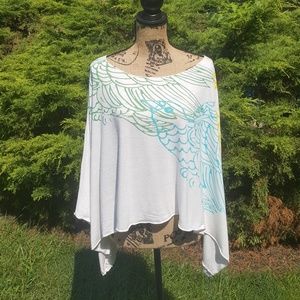 Poncho Style Top